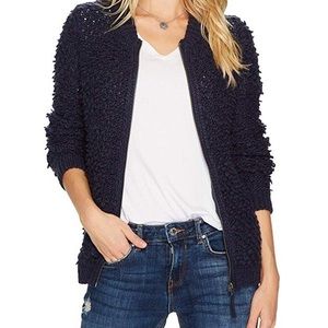 Navy sweater jacket Lucky Brand